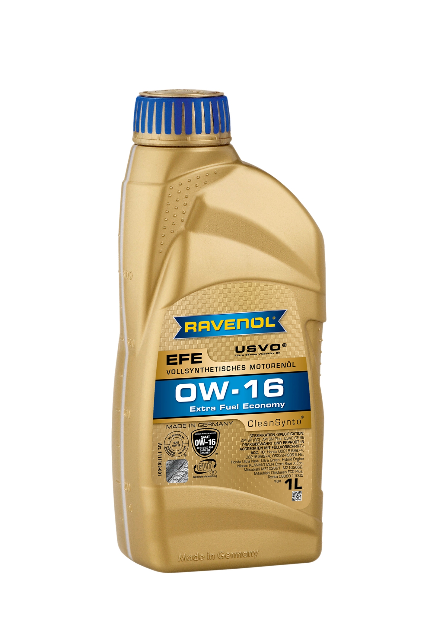 RAVENOL EFE Extra Fuel Economy SAE 0W-16