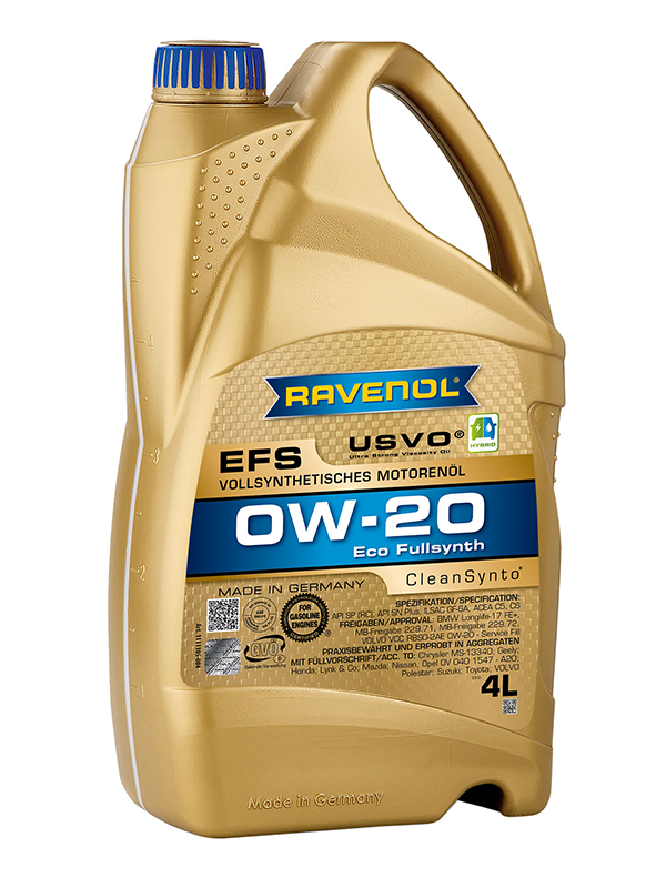 RAVENOL EFS EcoFullSynth. SAE 0W-20