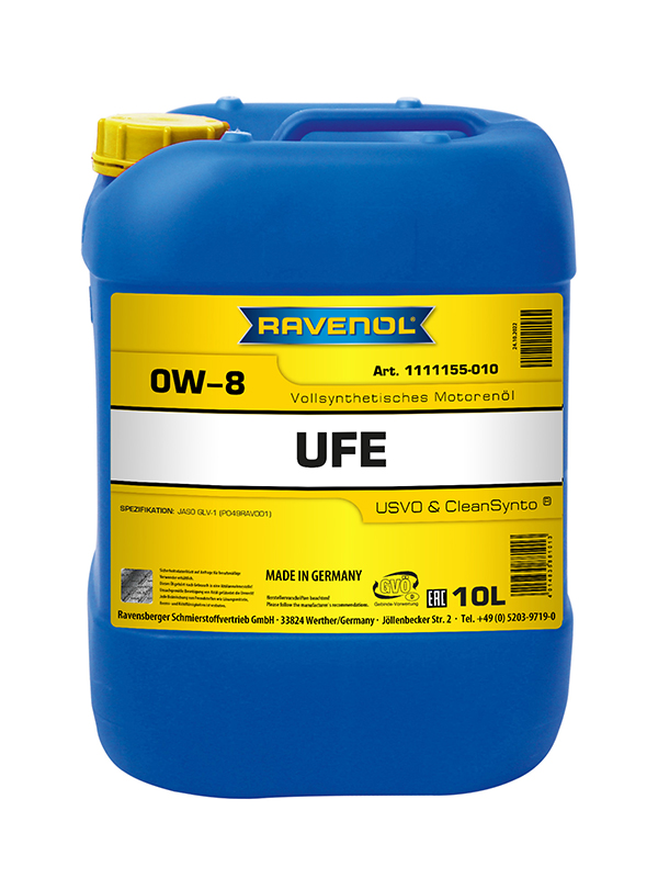 Ravenol UFE Ultra Fuel Economy SAE 0W-8