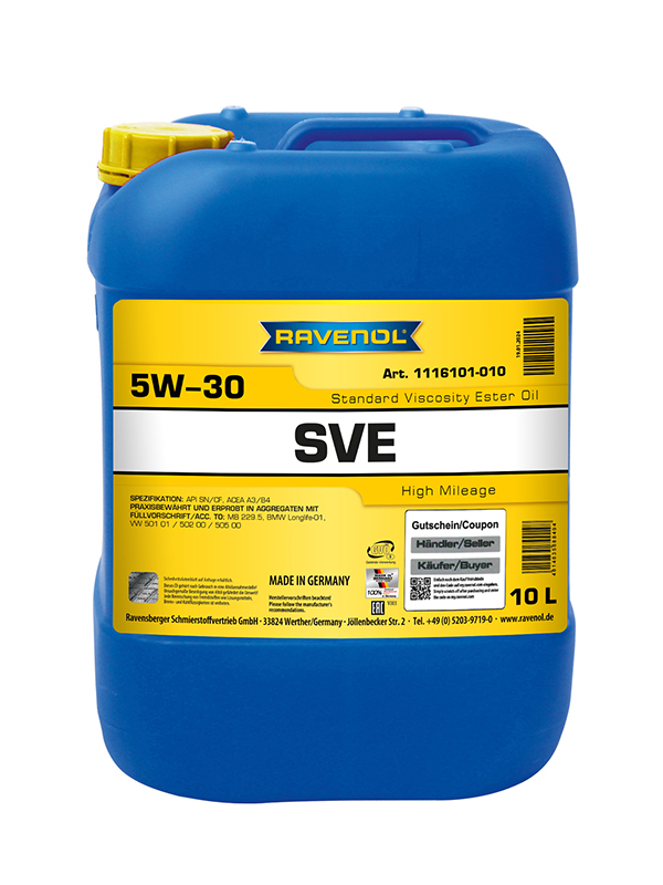 Ravenol SVE Standard Viscosity Ester Oil SAE 5W-30