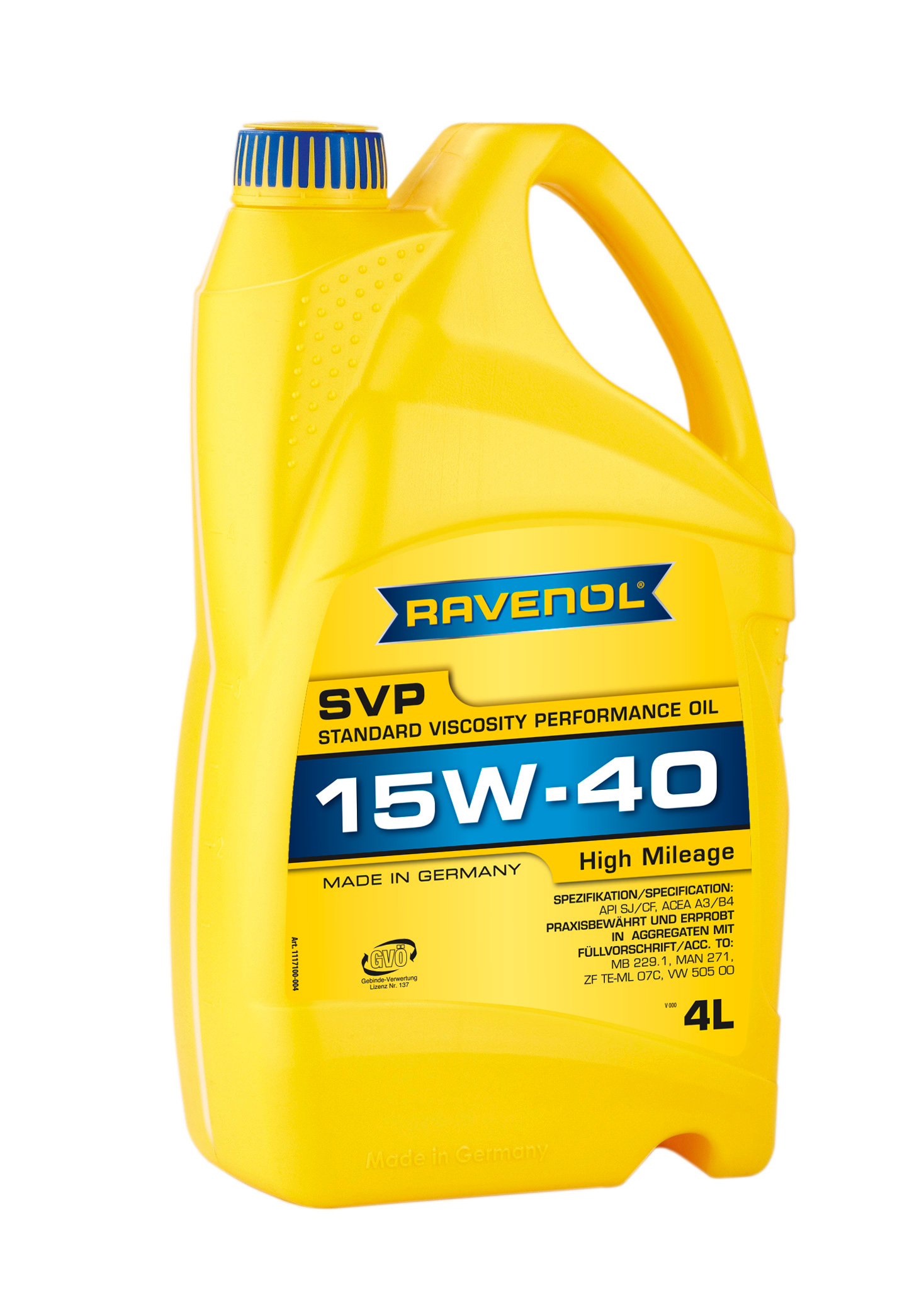 Ravenol SVP Stand. Viscos. Perform. Oil SAE 15W-40