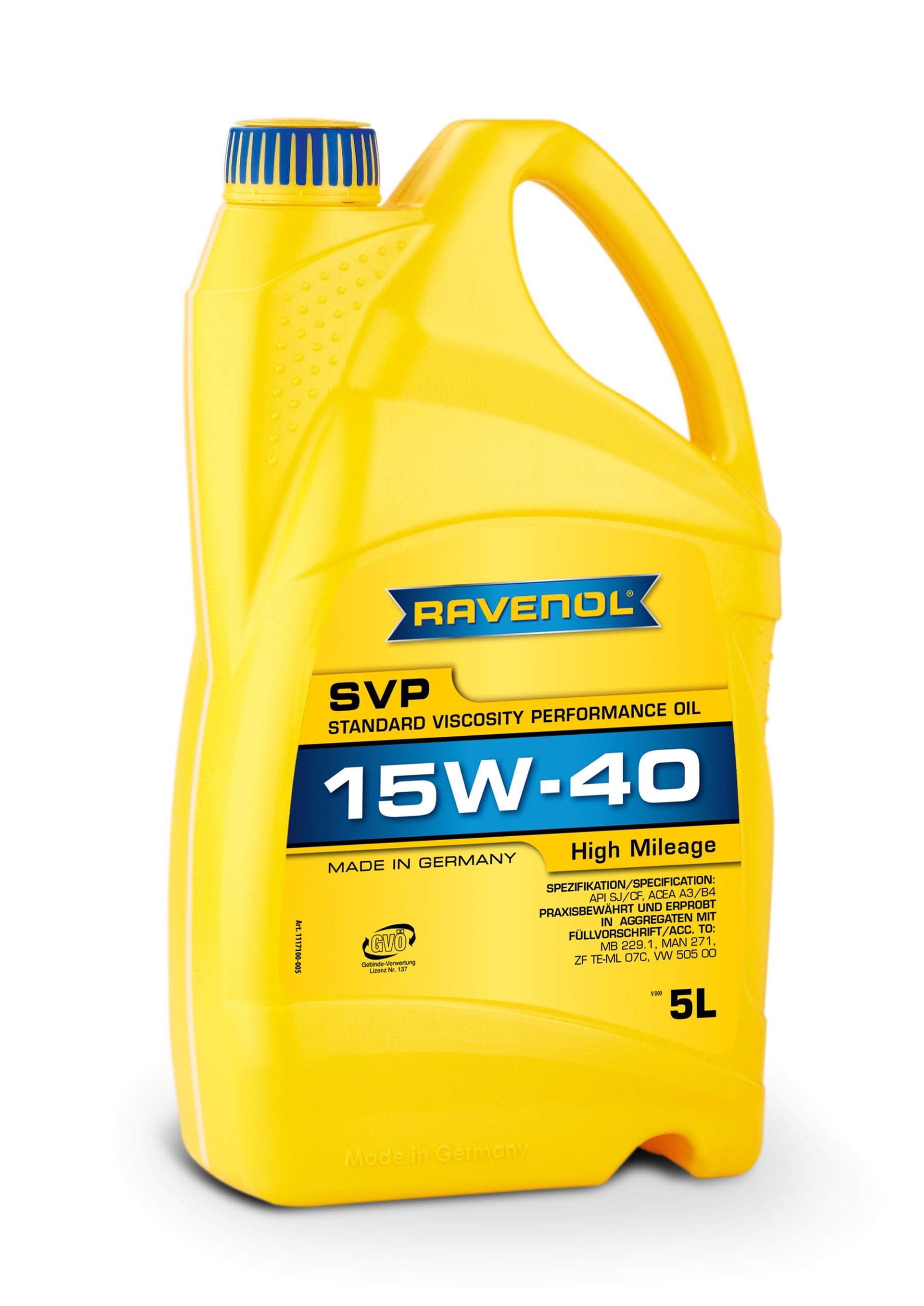 Ravenol SVP Stand. Viscos. Perform. Oil SAE 15W-40