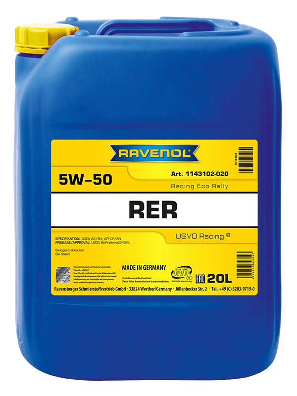 Ravenol Racing Eco Rally RER SAE 5W-50