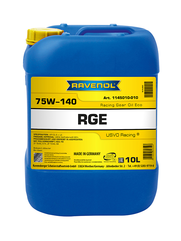 Ravenol Racing Gear Oil Eco SAE 75W-140