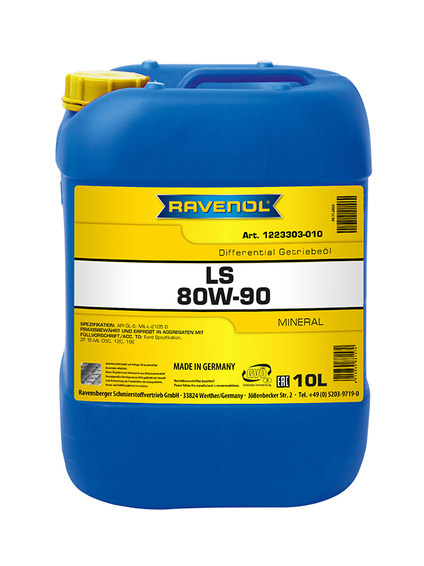 Ravenol Sperrdifferential-Hypoid-Getriebeöl LS SAE 80W-90 GL-5