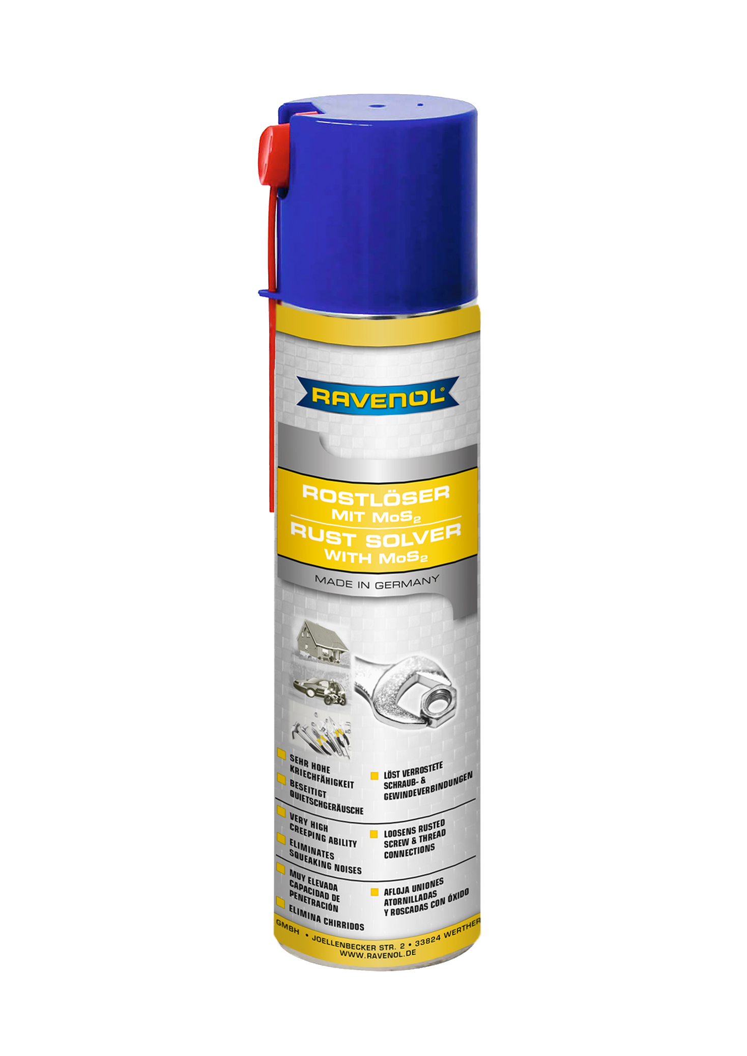 Ravenol Rostlöser MoS2 Spray (Sbloccante)