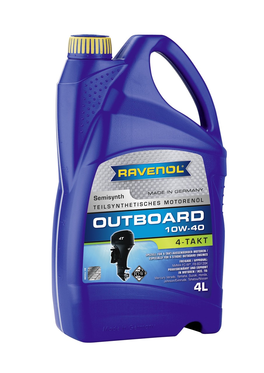 RAVENOL Outboardoel 4T SAE 10W-40