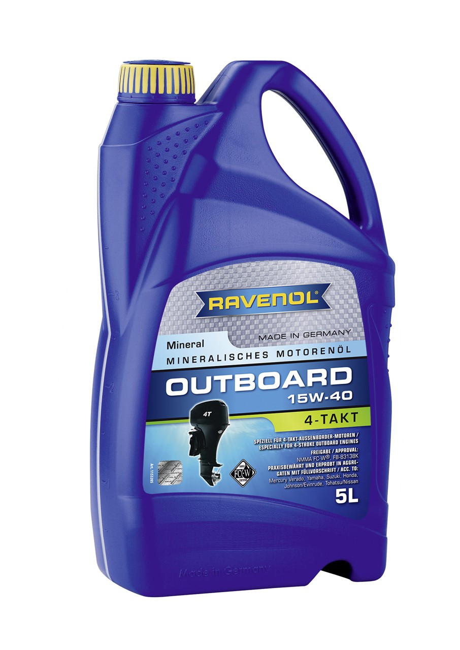 RAVENOL Outboardoel 4T SAE 15W-40