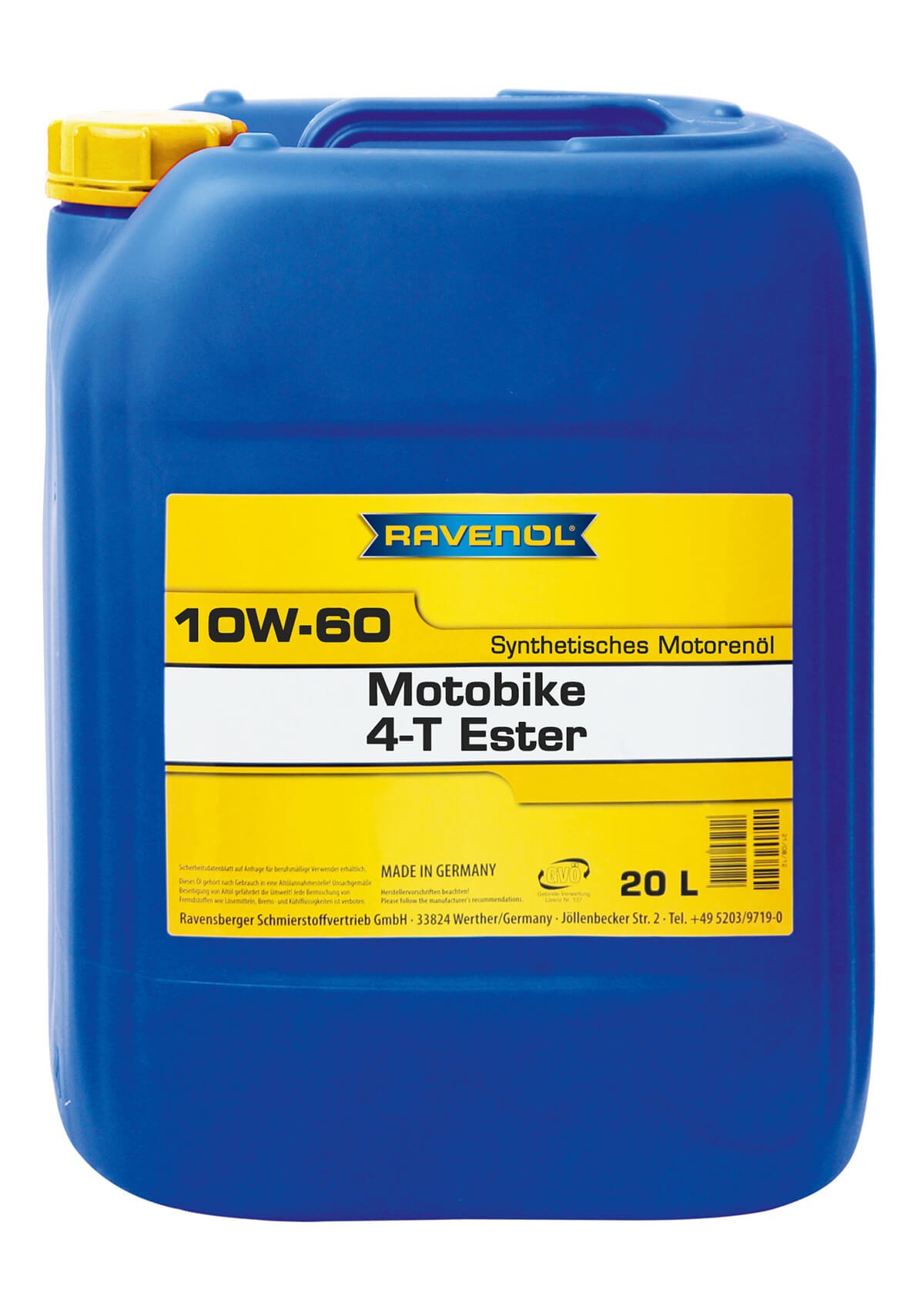 Ravenol Motobike 4-T Ester SAE 10W-60