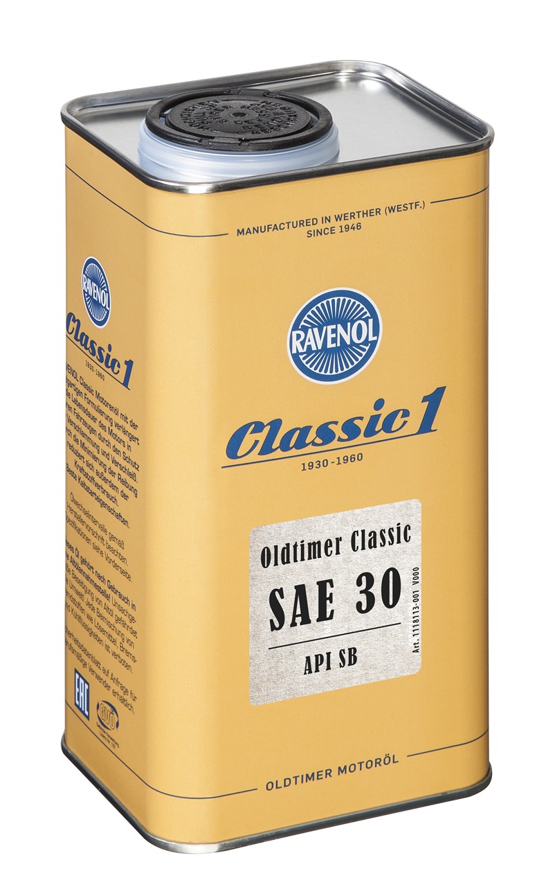 Ravenol Oldtimer Classic SAE 30 API SB