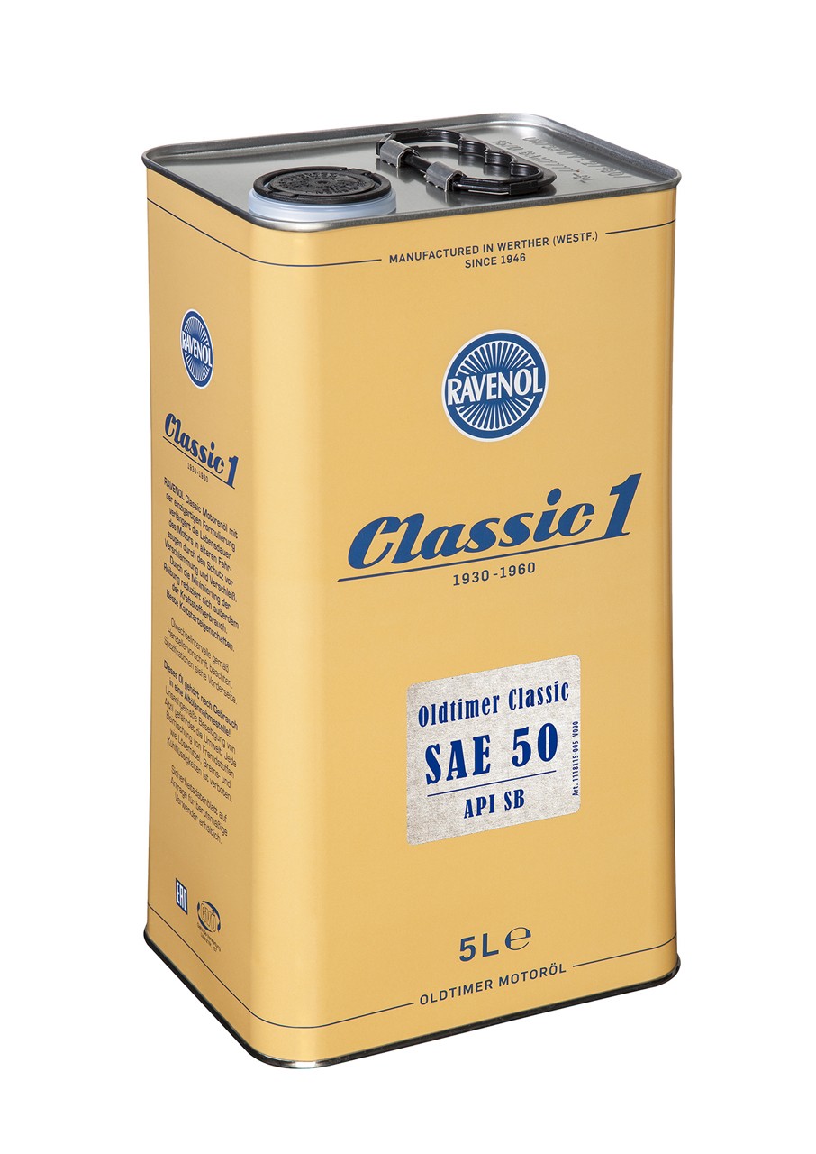 RAVENOL Oldtimer Classic SAE 50 API SB