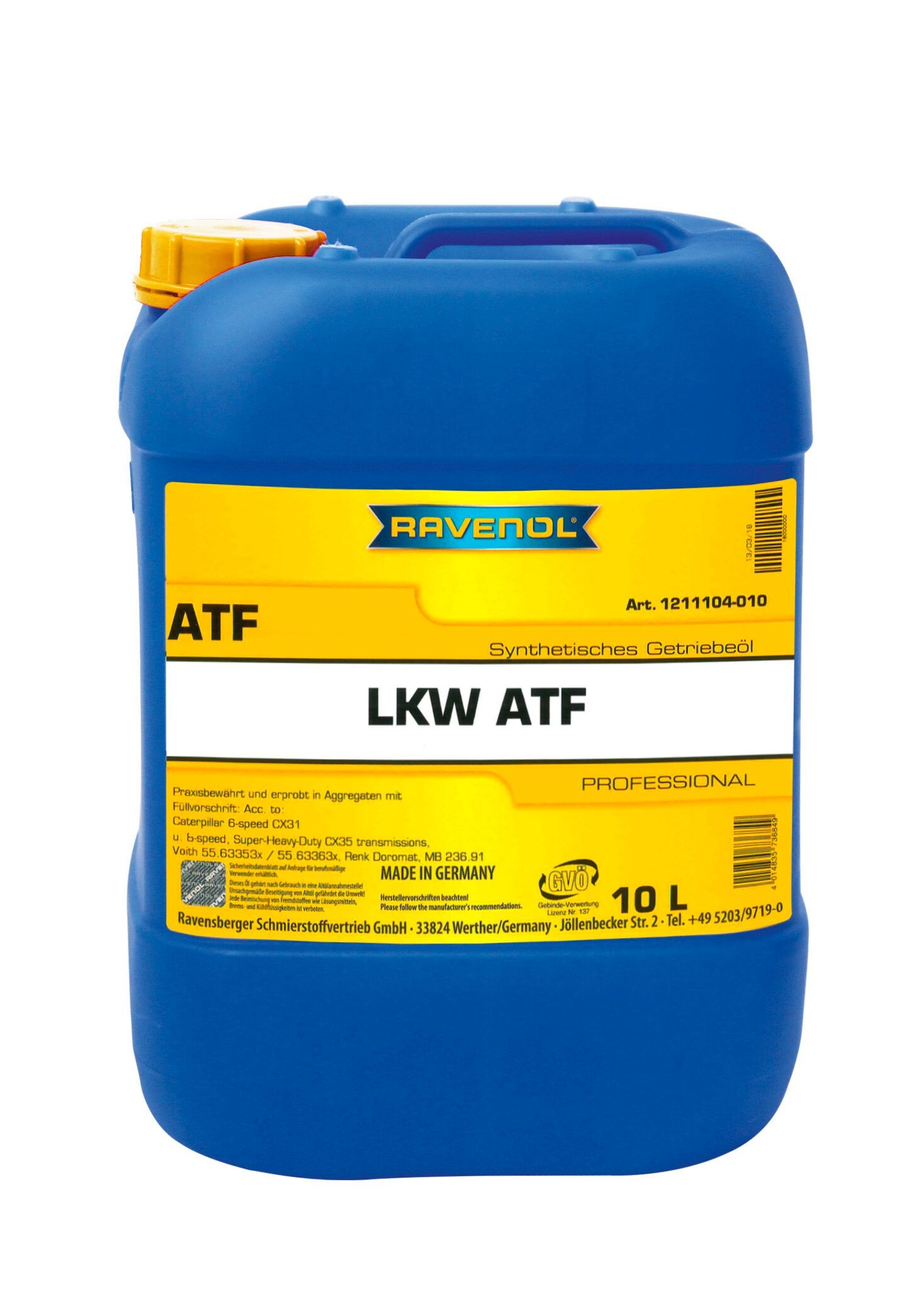 Ravenol LKW ATF Synthetik